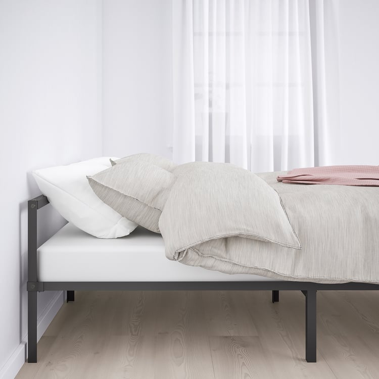 GRIMSBU Bed frame grey IKEA