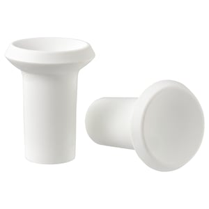 GUBBARP Knob, white, 21 mm