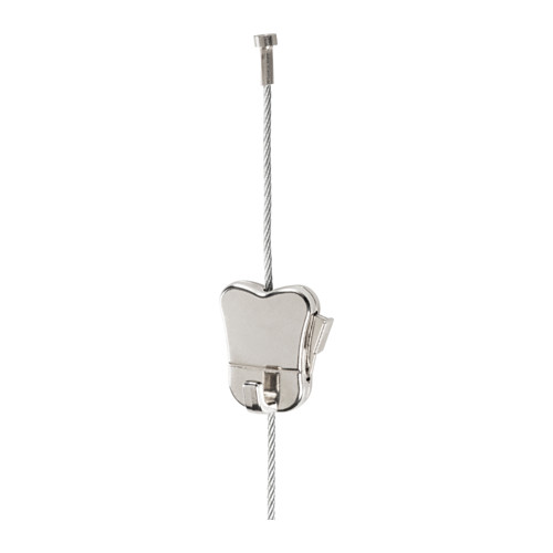 HAGHED Wire w stopper and adjustable hook IKEA