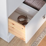 HAVSTA Chest of 6 drawers, white, 121x47x89 cm