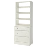HAVSTA Storage combination, white, 81x47x212 cm