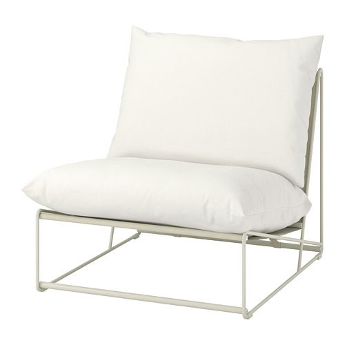 Havsten Easy Chair In Outdoor Beige Ikea