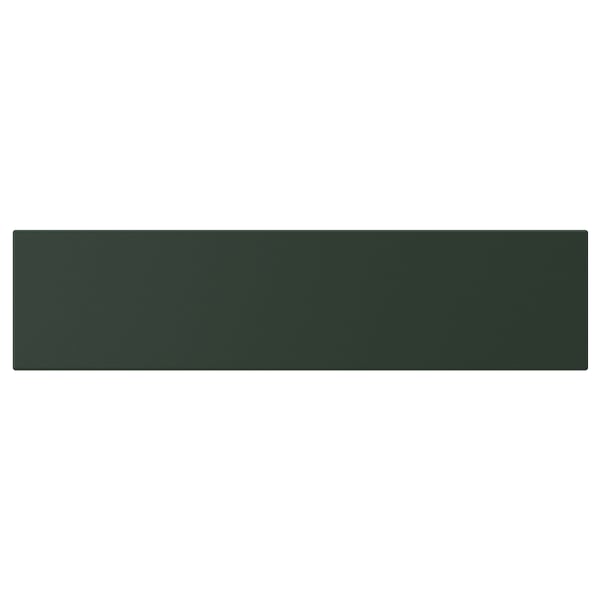 HAVSTORP Drawer front, deep green, 40x10 cm