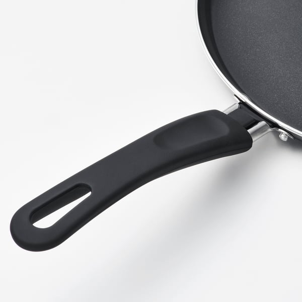 HEMLAGAD Crepe-/pancake pan, non-stick coating black, 25 cm