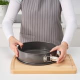 HEMMABAK Springform pan, grey, 27 cm