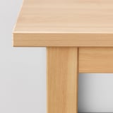 HEMNES Coffee table, light brown, 90x90 cm