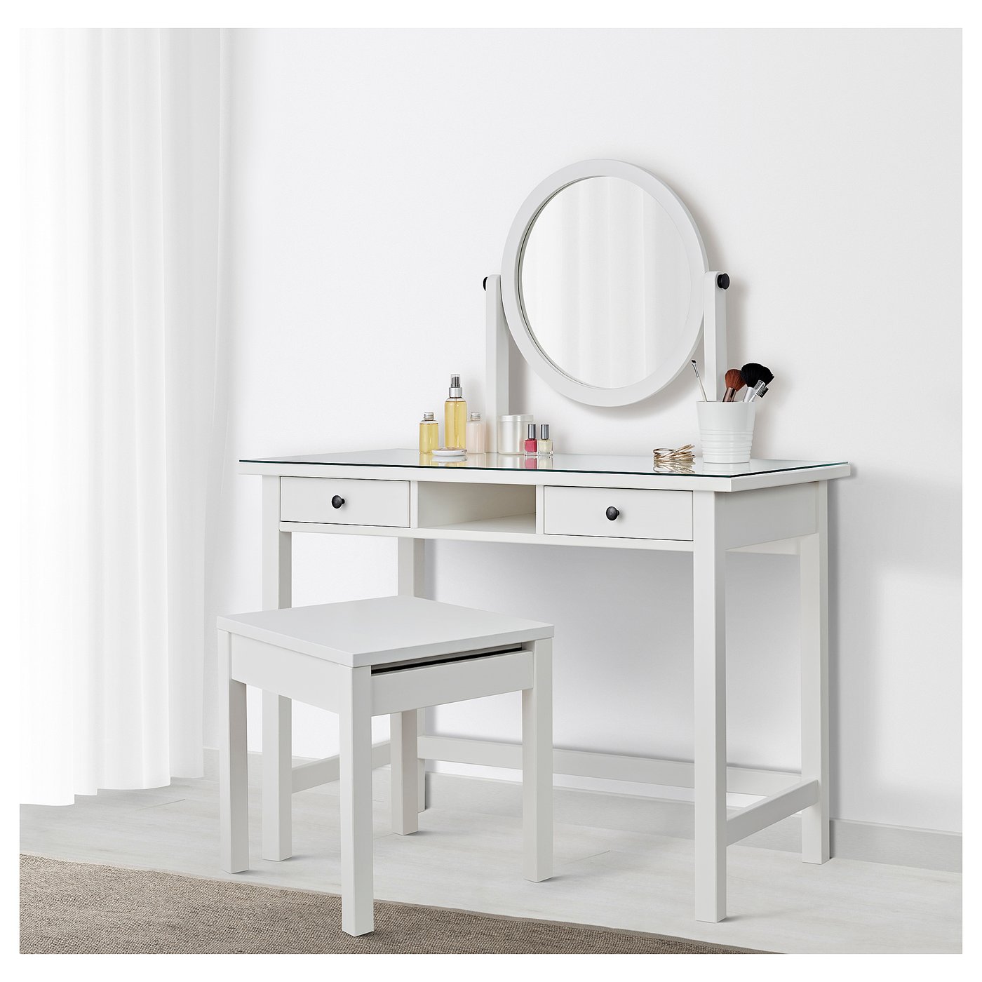 mirrored dressing table ikea