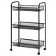 Option: HORNAVAN Trolley, black, 26x48x77 cm