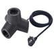 Option: HORNFELS Extension cord, dark grey, 1.8 m