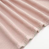 HUMLEMOTT Throw, pale pink, 130x170 cm