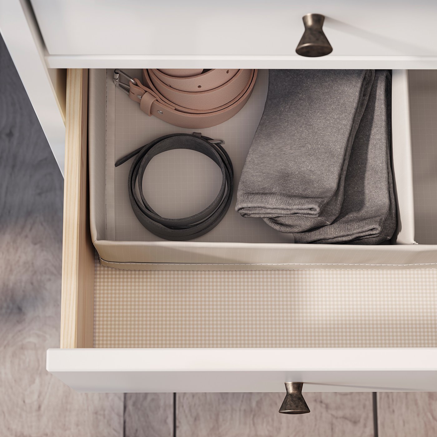 商談中/IKEAチェスト KILBERGET 6-drawer dresser, white/anchor/unlock function, 563