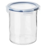 IKEA 365+ Jar with lid, glass/plastic, 1.7 l
