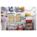 IKEA 365+ Jar with lid, glass/plastic, 1.7 l