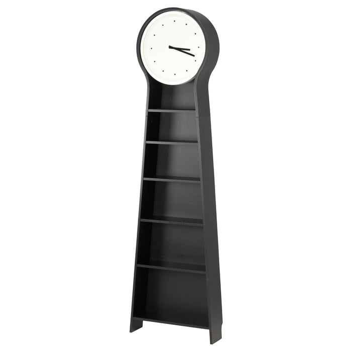 IKEA PS PENDEL Floor clock, black, 56x198 cm IKEA