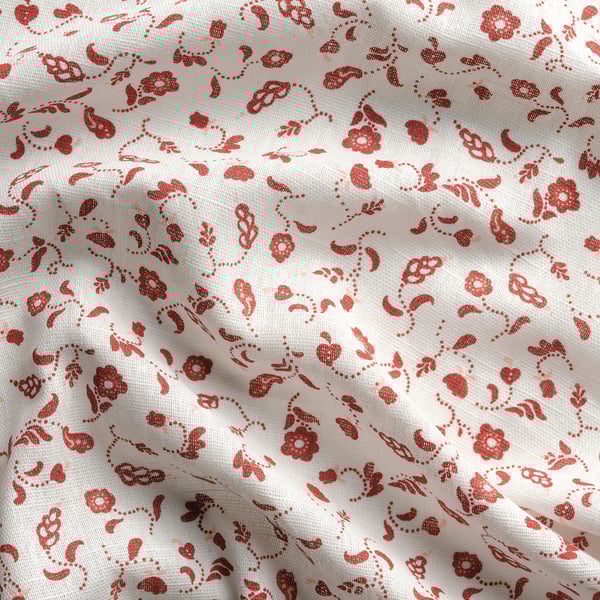 INAMARIA Tea towel, patterned red/pink, 45x60 cm