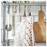 INAMARIA Tea towel, patterned red/pink, 45x60 cm