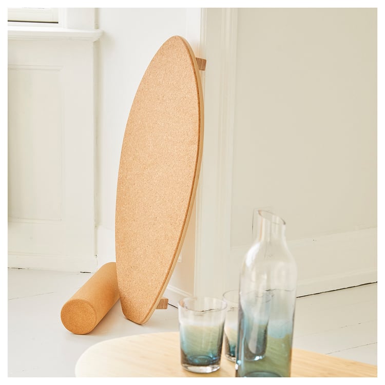 KÅSEBERGA 2piece balance board set, cork IKEA