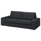 Option: KIVIK 3-seat sofa, Tresund anthracite