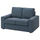 KIVIK Compact 2-seat sofa, Gunnared blue