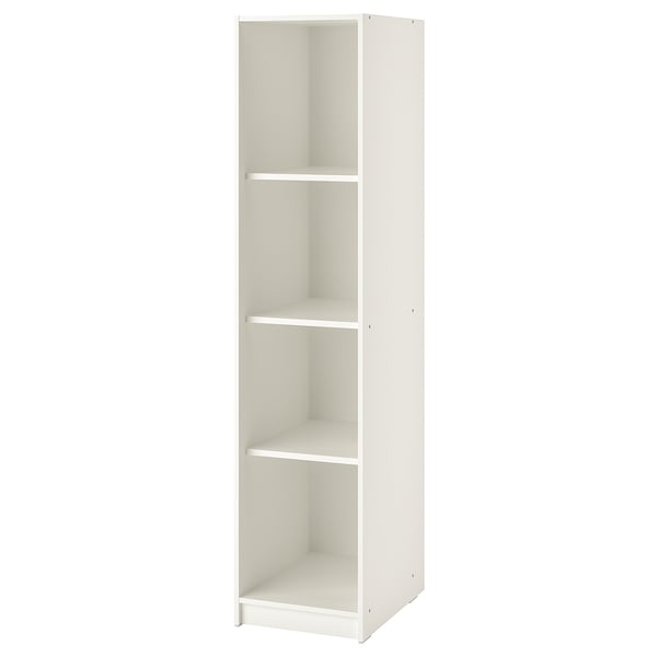 KLEPPSTAD Open wardrobe, white, 39x176 cm