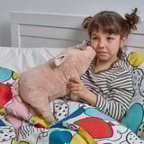 KNORRIG Soft toy, pig/pink