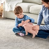 KNORRIG Soft toy, pig/pink