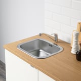 KNOXHULT Corner kitchen, white, 204x143x220 cm