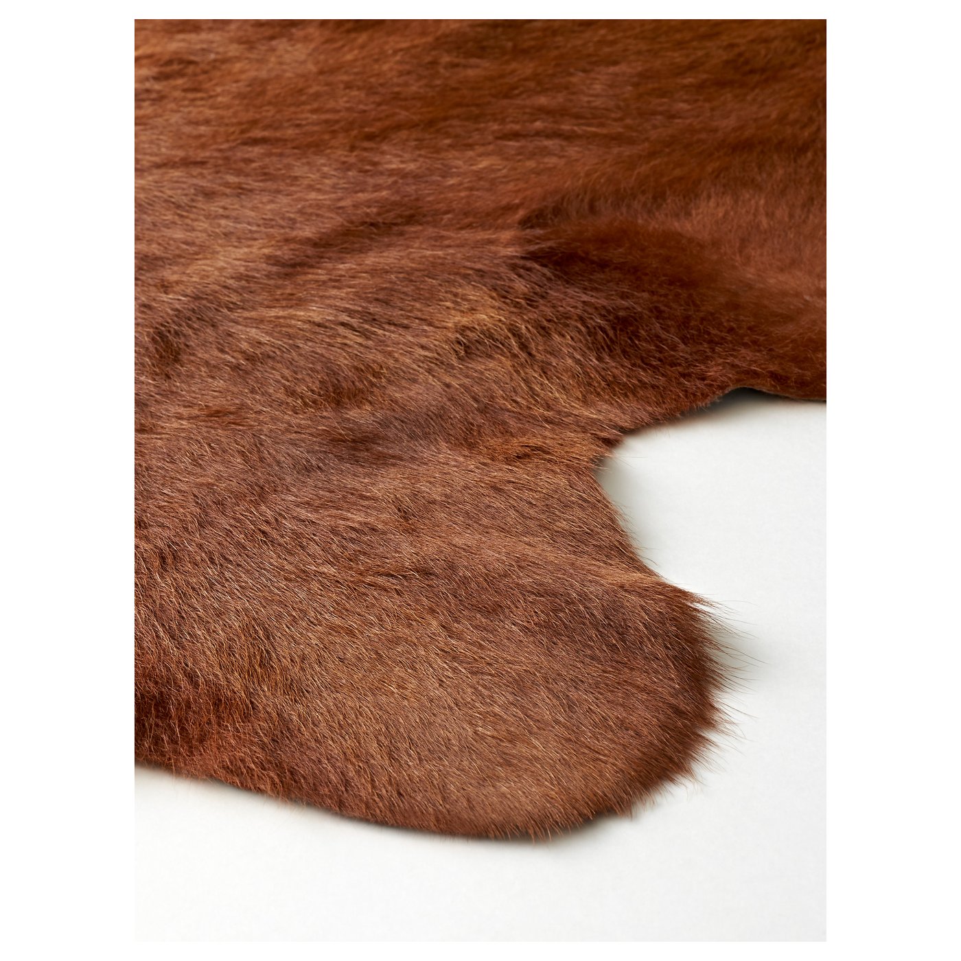 KOLDBY cow hide, brown - IKEA