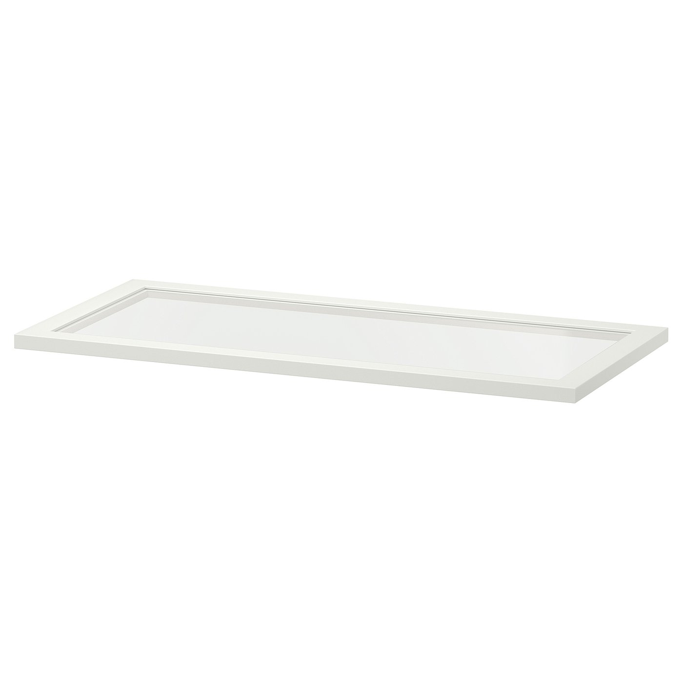 KOMPLEMENT Glass shelf white IKEA
