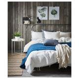 KOPARDAL Bed frame, grey/Luröy, 150x200 cm