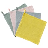 KRAMA Washcloth, mixed colours, 30x30 cm