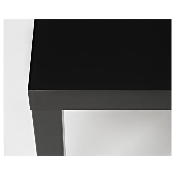 LACK Nest of tables, set of 2 black, white IKEA