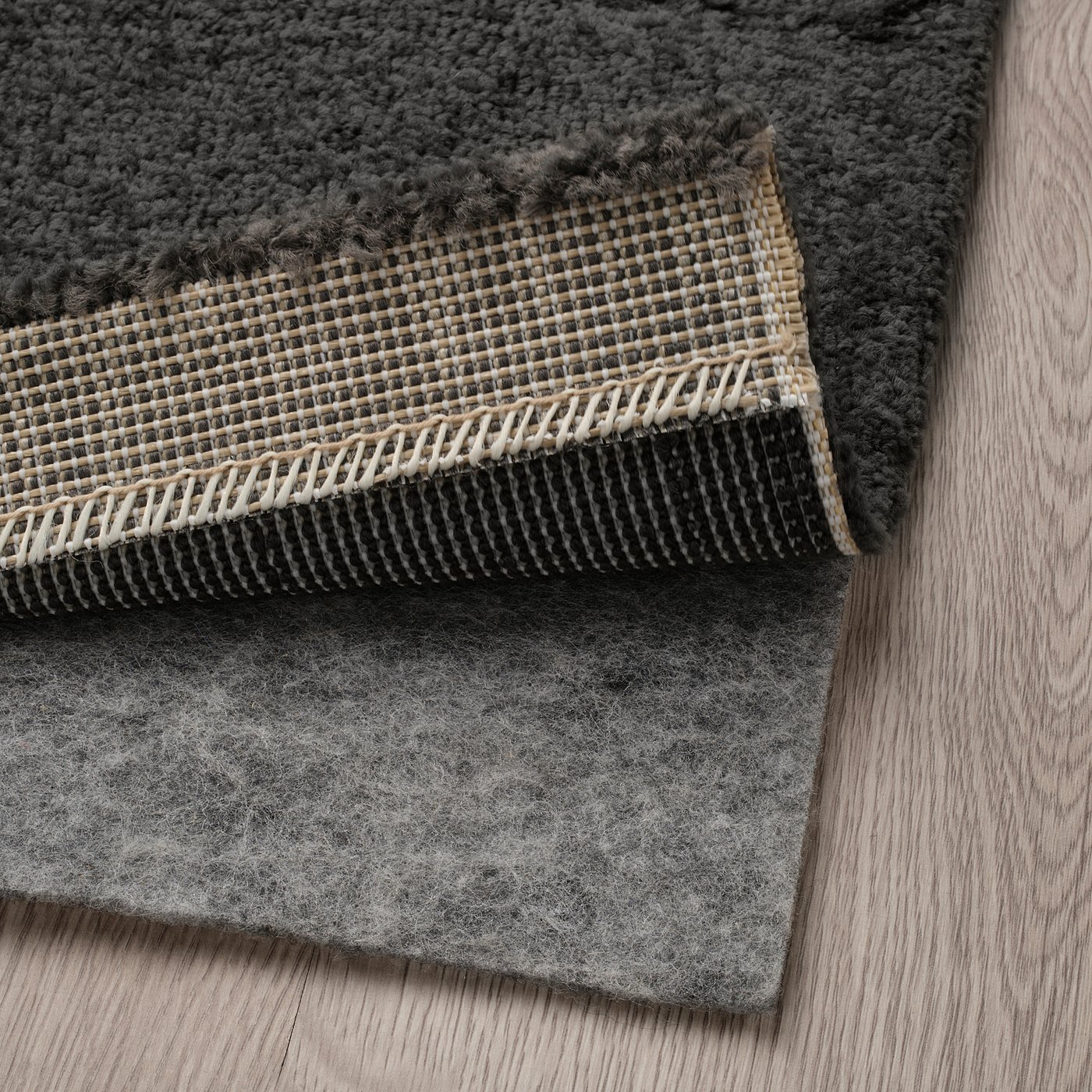 IKEA LÄNSVÄG レンスヴェグ ラグ 133×195cm イケア LÄNSVÄG rug, low