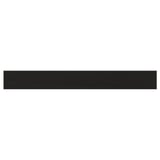 LERHYTTAN Drawer front, black stained, 80x10 cm