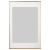 LOMVIKEN Frame, gold-colour, 61x91 cm