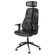 Option: MATCHSPEL Gaming chair, Bomstad black/blue