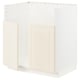 METOD Base cab f TALLSJÖN sink, white/Bodbyn off-white, 80x60x80 cm