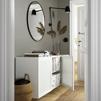 MÖRTVIKEN Door, white, 60x64 cm