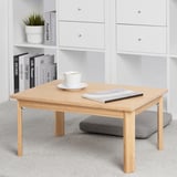 MOXBODA Coffee table, foldable/bamboo, 65x45 cm