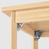 MOXBODA Coffee table, foldable/bamboo, 65x45 cm