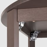 MOXBODA Coffee table, foldable/brown, 70 cm