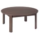 Option: MOXBODA Coffee table, foldable/brown, 70 cm