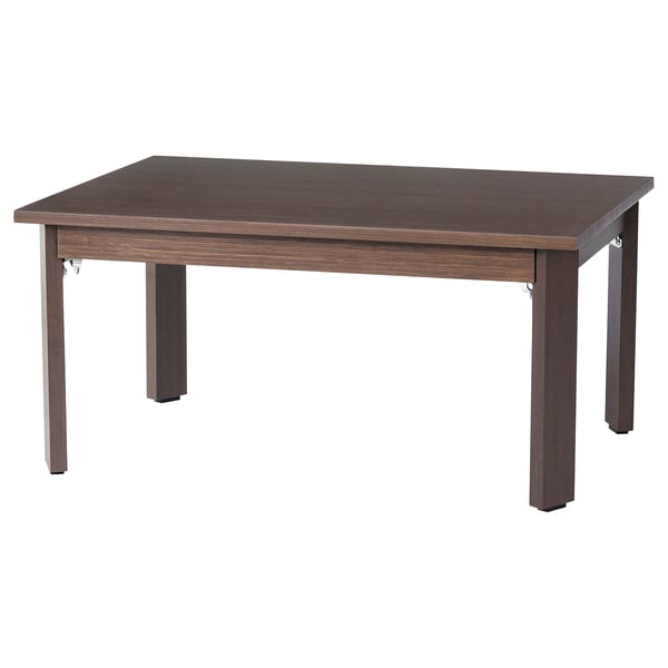 MOXBODA Coffee table, foldable/brown, 65x45 cm