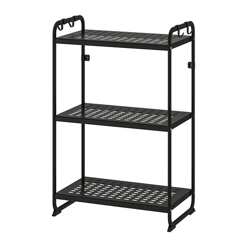 MULIG Shelving unit black IKEA