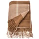 Option: MYRULL Throw, light brown, 130x170 cm