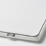 NÄSTABERG Mattress pad, white, 150x200 cm