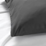 NATTJASMIN Pillowcase, dark grey, 50x80 cm