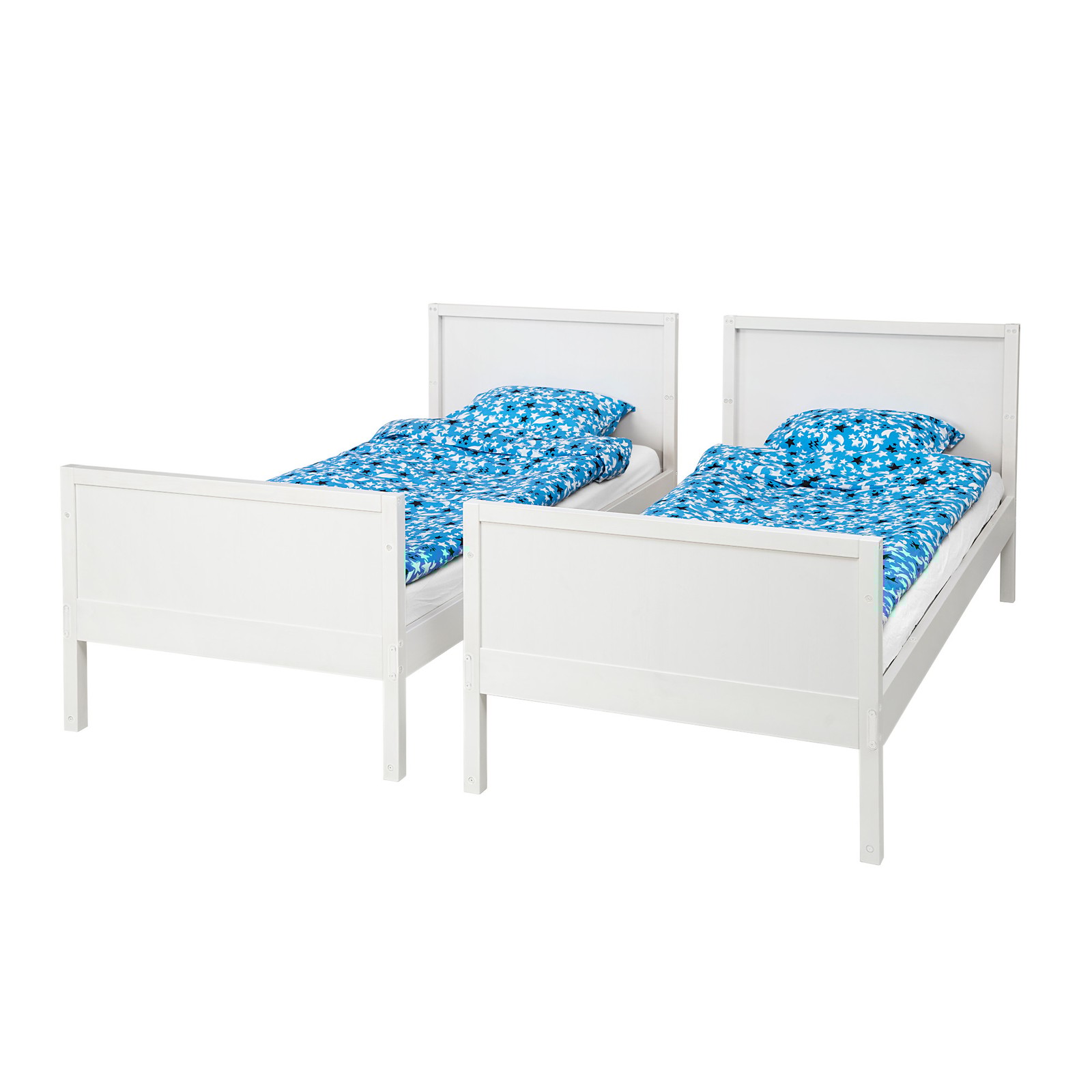 NORDDAL Bunk bed frame, white, 90x200 cm IKEA