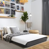 NYKIL 2-seat sofa-bed, dark grey