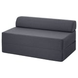 NYKIL 2-seat sofa-bed, dark grey